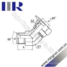 Coude Bsp Mâle / Bsp Femelle 60 Cône Tube Fitting (2B4)